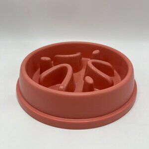 Pet Round Slow Feeder Bowl, Silicone Licking Mat, Anti-Slip & Anti-Tip